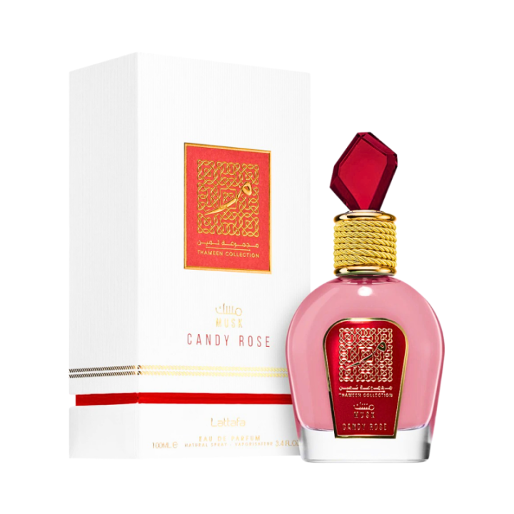 Lattafa Musk Candy Rose 100ml - Profumo Donna Dolce
