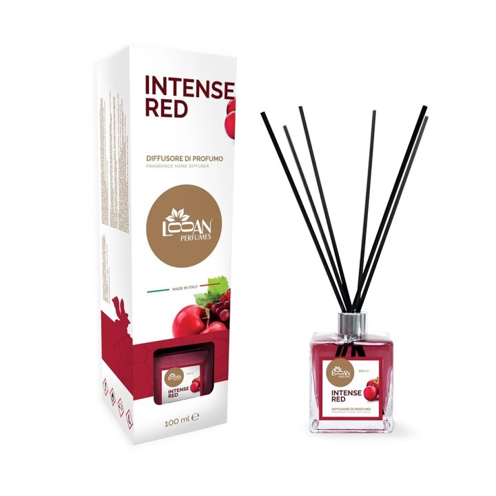 Profumatore Ambiente ROSSO INTENSO [100ml] LOOAN by Dolci Sguardi