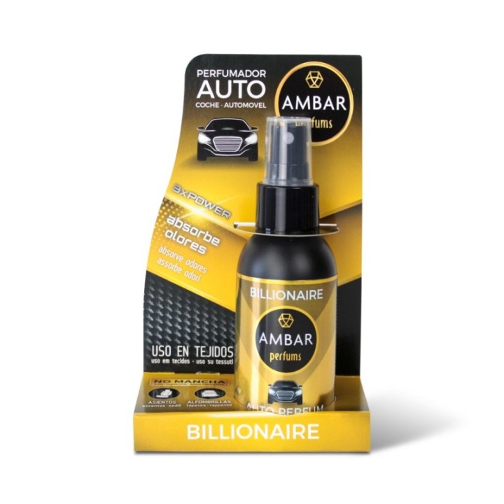 Spray Profumato per Auto BILLIONAIRE [90ml] by Ambar Perfums