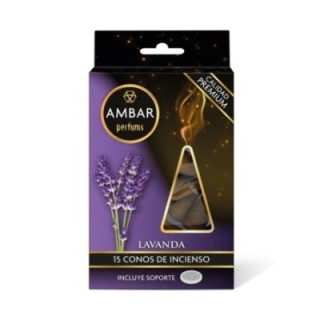 Coni di Incenso LAVANDA [15 Coni] AMBAR Perfums