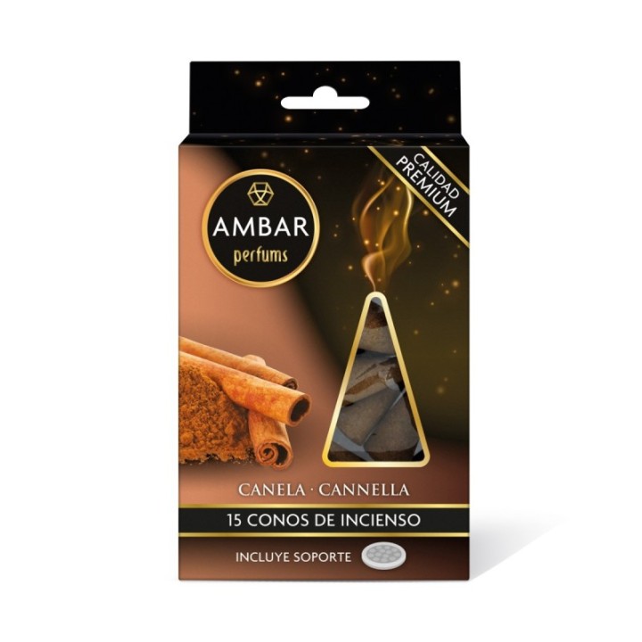 Coni di Incenso CANNELLA [15 Coni] AMBAR Perfums
