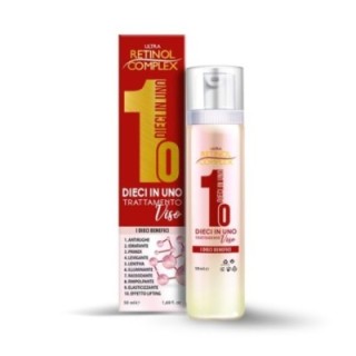 Trattamento Viso Dieci in Uno Acido Ialuronico + Collagene [Retinol Complex]