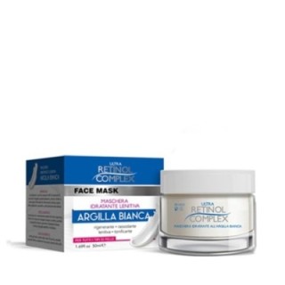 Maschera Viso Idratante-Lenitiva ARGILLA BIANCA [Retinol Complex]