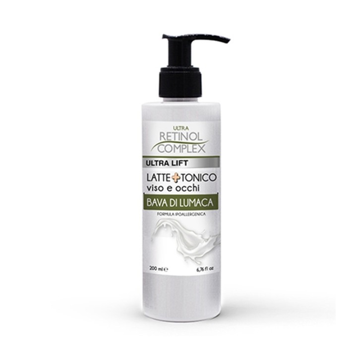 Latte+Tonico Rigenerante-Illumnante alla Bava di Lumaca [Retinol Complex]
