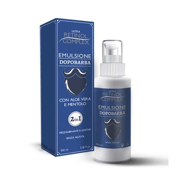 Emulsione Dopobarba 3-In-1 Lenitiva-Rinfrescante-Idratante [Retinol Complex]