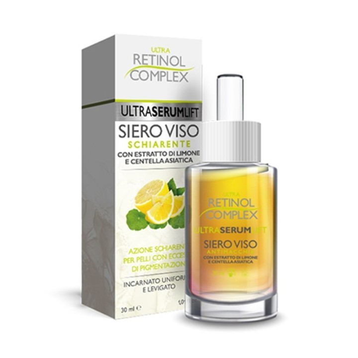 Siero Viso Limone & Centella Asiatica Schiarente-Antimacchia [Retinol Complex]