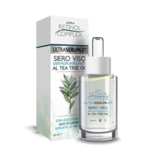 Siero Viso TEA TREE OIL Dermopurificante-Seboregolatore [Retinol Complex]