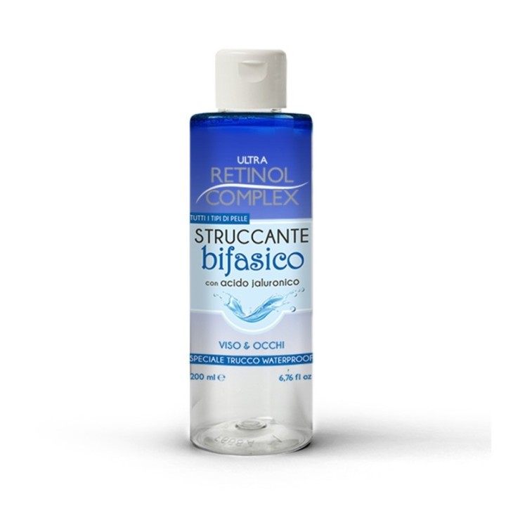 Struccante Bifasico Acido Ialuronico Waterproof [Retinol Complex]