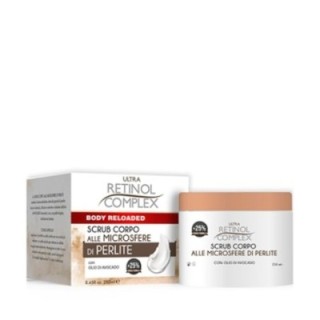 Scrub Corpo MICROSFERE DI PERLITE con Olio di Avocado [Retinol Complex]