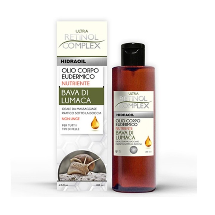 Olio Corpo Eudermico BAVA DI LUMACA Nutriente-Rigenerante [Retinol Complex]
