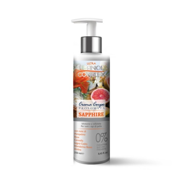 Crema Corpo Profumata SAPPHIRE [250ml] Sublimante | Retinol Complex