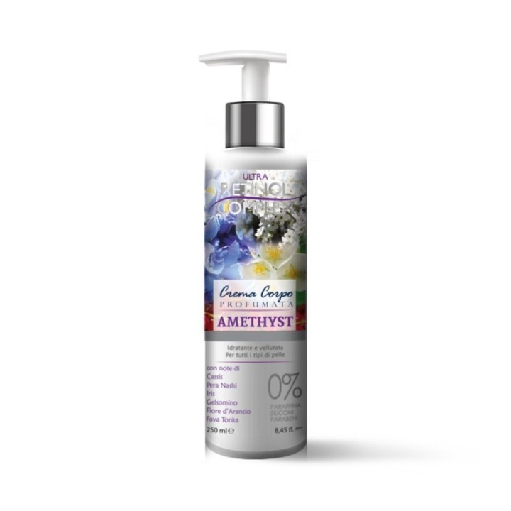 Crema Corpo Profumata AMETHYST [250ml] Rilassante | Retinol Complex