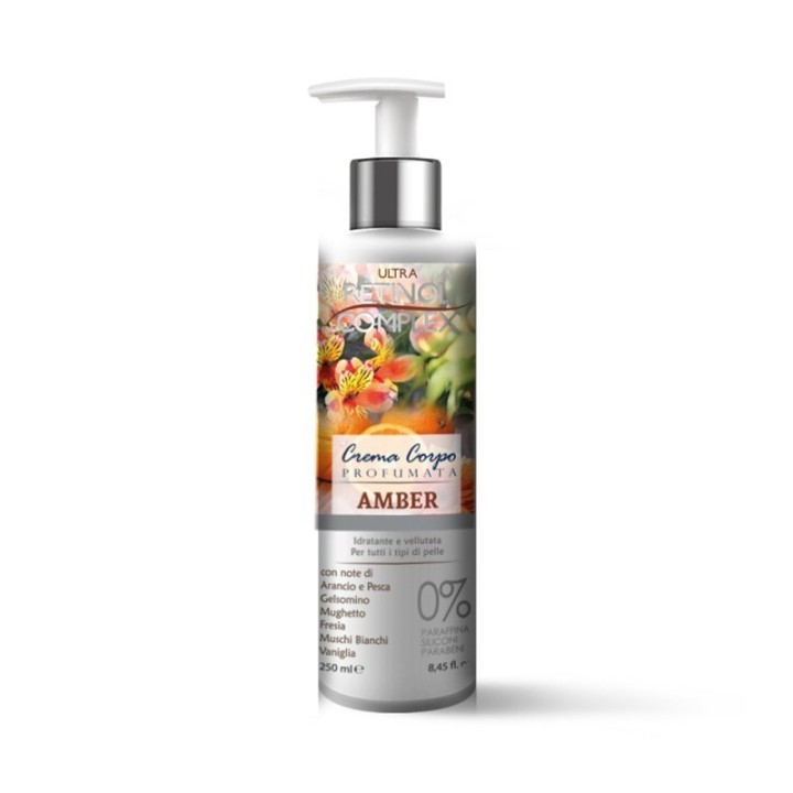 Crema Corpo Profumata AMBER [250ml] Sensuale | Retinol Complex