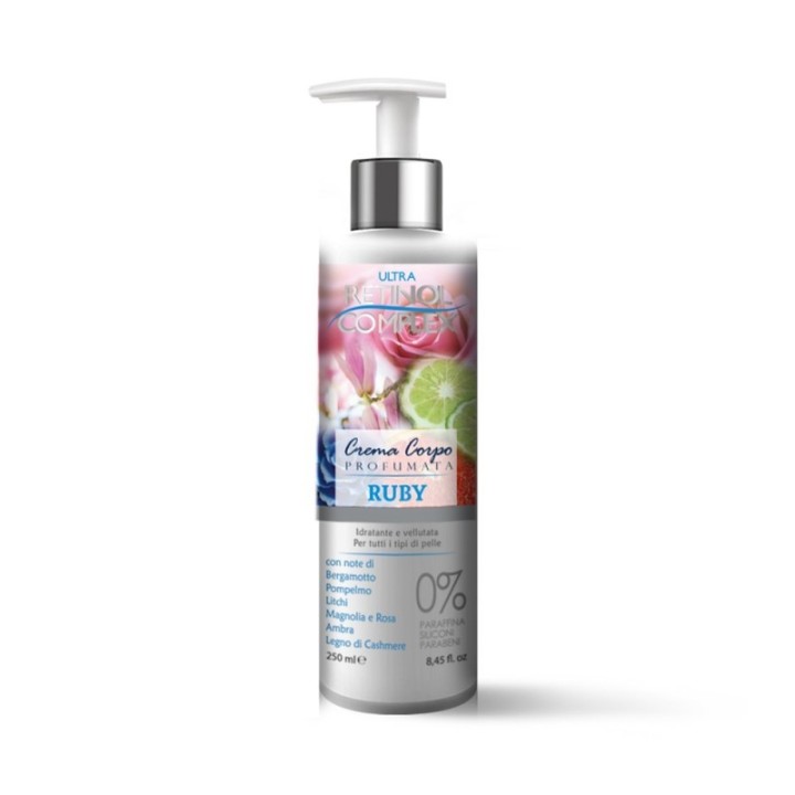 Crema Corpo Profumata Idratante-Vellutata | RUBY [Retinol Complex]