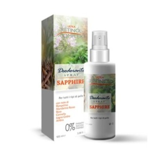 Deodorante Spray Profumato [100ml] SAPPHIRE | Retinol Complex