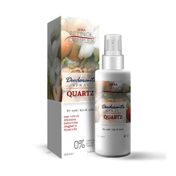 Deodorante Spray Profumato [100ml] QUARTZ | Retinol Complex