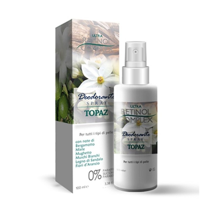 Deodorante Spray Profumato [100ml] TOPAZ | Retinol Complex