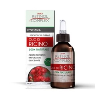 Olio di Ricino Naturale Puro 100% Nutriente-Rinforzante [Retinol Complex]