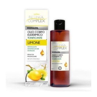 Olio Corpo Eudermico LIMONE Tonificante-Anticellulite [Retinol Complex]