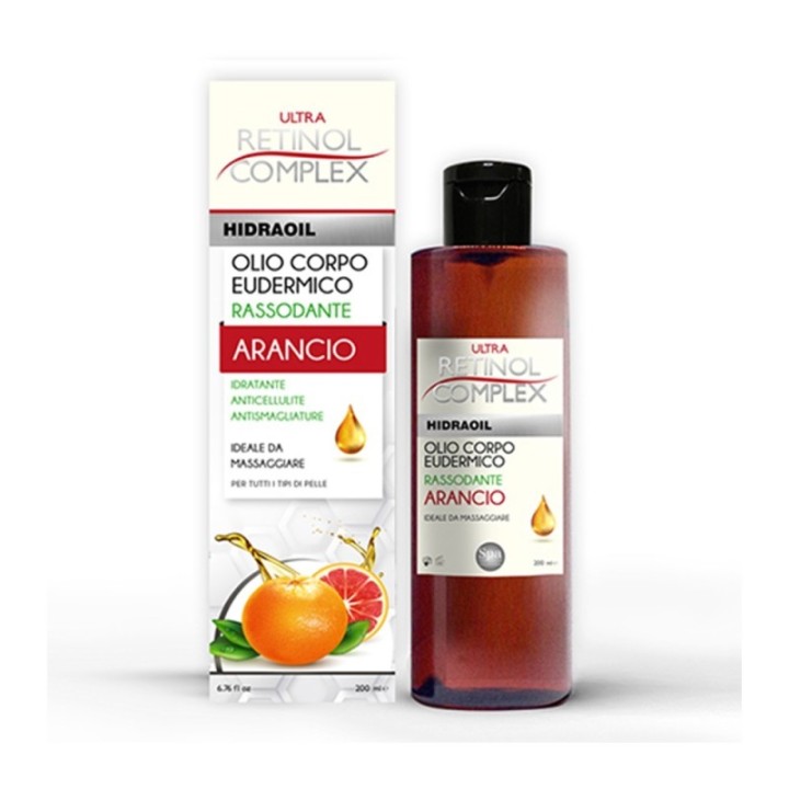 Olio Corpo Eudermico ARANCIO Anti-Invecchiamento Cutaneo [Retinol Complex]
