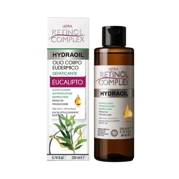 Olio Corpo Eudermico EUCALIPTO Defaticante-Rinfrescante [Retinol Complex]