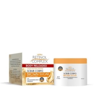 Scrub Corpo Brown Sugar | Azione Esfolinate-Drenante [Retinol Complex]