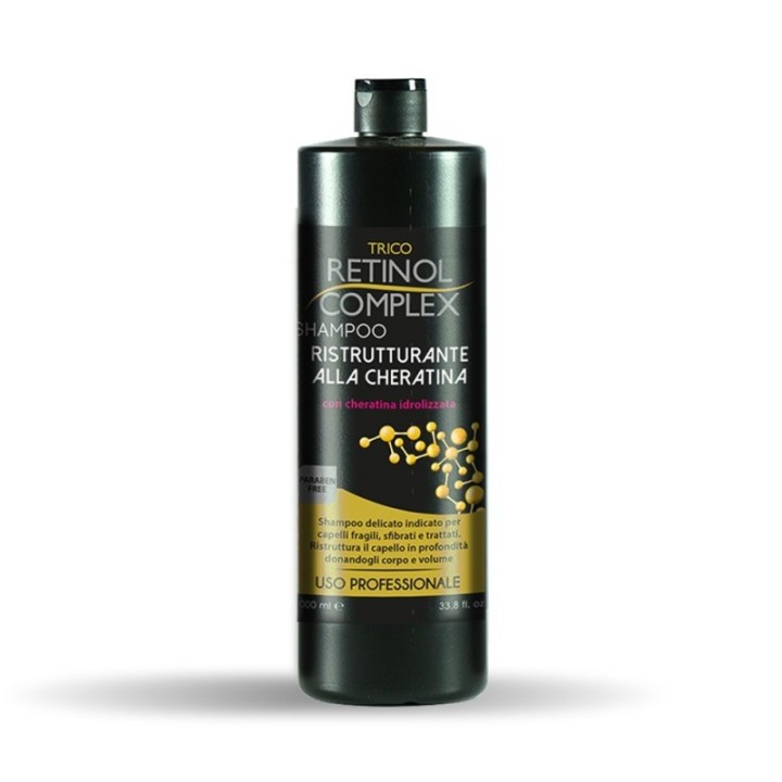 Shampoo Uso Frequente Ristrutturante | Capelli Fragili-Sfibrati [Retinol Complex]