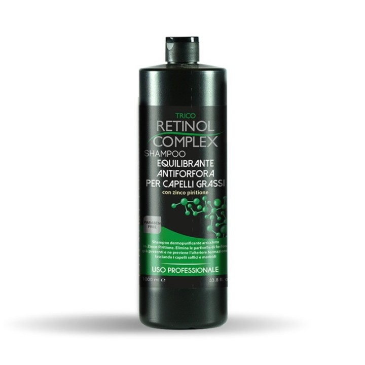 Shampoo Antiforfora Equilibrante per Capelli Grassi [Retinol Complex]