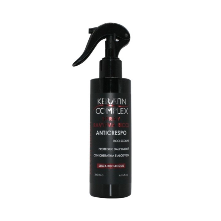 Spray Ravviva Ricci Anticrespo per Ricci Scolpiti Senza Risciacquo