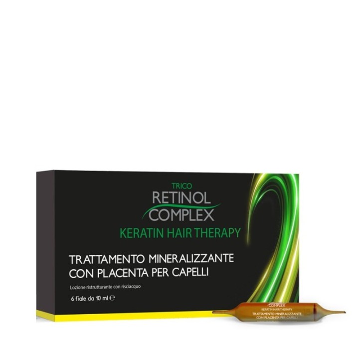 Trattamento Mineralizzante con Placenta in Fiale [6x10ml] TRICO