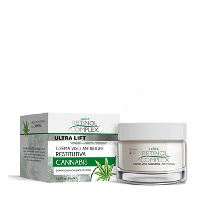 Crema Viso CANNABIS ad Azione Restitutiva [Retinol Complex]