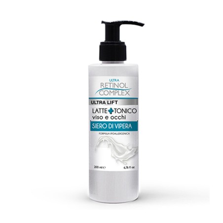 Latte + Tonico SIERO DI VIPERA & ALOE VERA Detergente-Antirughe by Retinol Complex