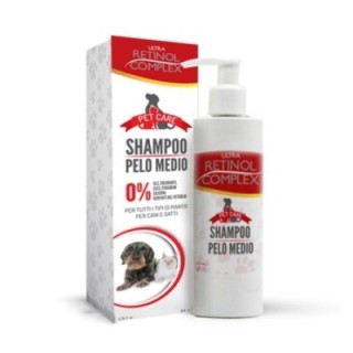 Shampoo Cani&Gatti a PELO MEDIO | Tutti i Tipi di Manto [Retinol Complex]