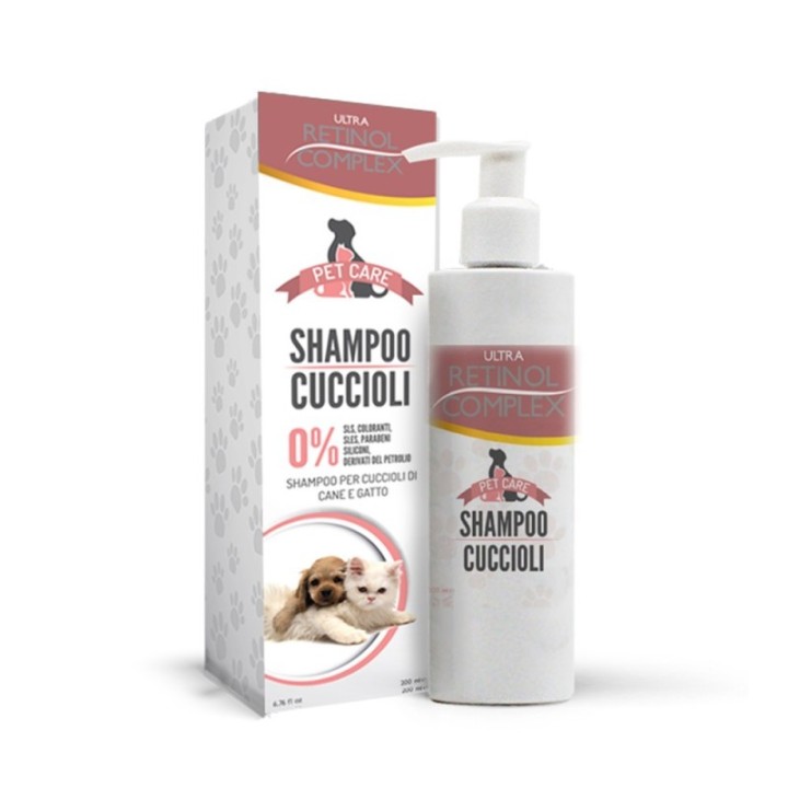 Shampoo CUCCIOLI Cani&Gatti Protettivo-Delicatissimo [Retinol Complex]