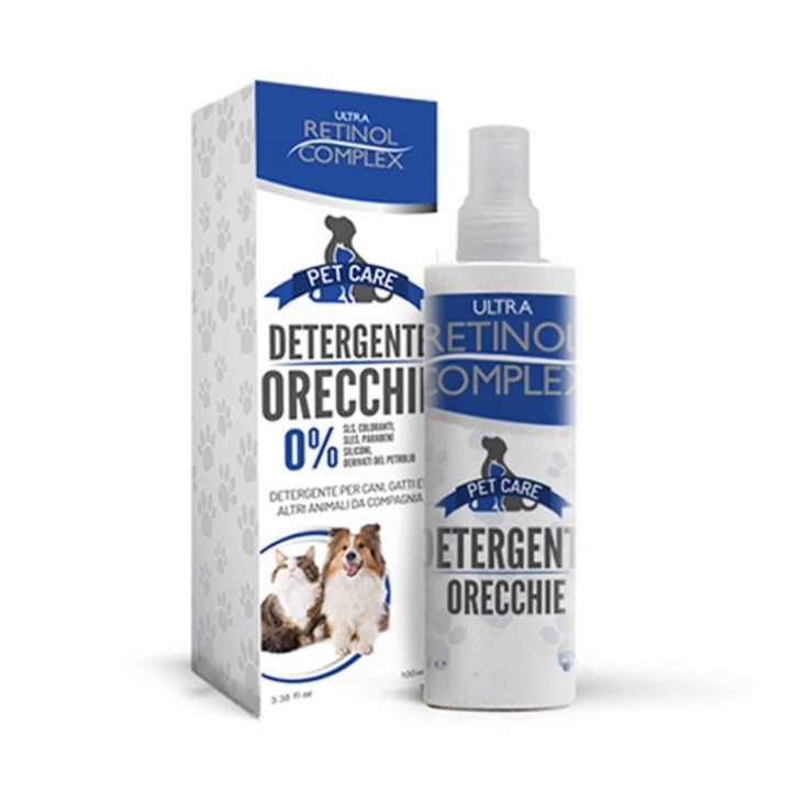 Detergente Orecchie Cane&Gatto Elimina-Cerume e Antiprurito