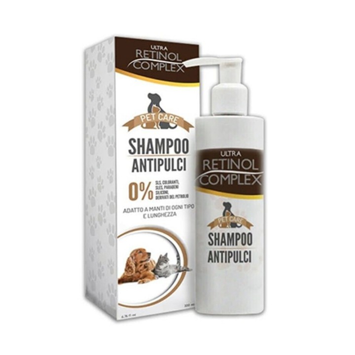 Shampoo Antipulci-Antiparassitario Cane&Gatto [Retinol Complex]