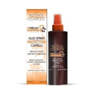 Olio Spray Termo-Protezione Capelli | Filtri Solari & Vitamina E [Retinol Complex]