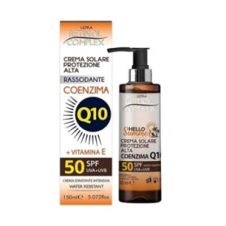 Solare Anti-Photoaging SPF 50+ | Q10 & Acido Ialuronico [Retinol Complex]