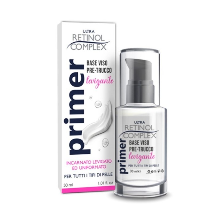 Primer Base Viso Pre-Trucco Acido Ialuronico & Vitamina E [Retinol Complex]