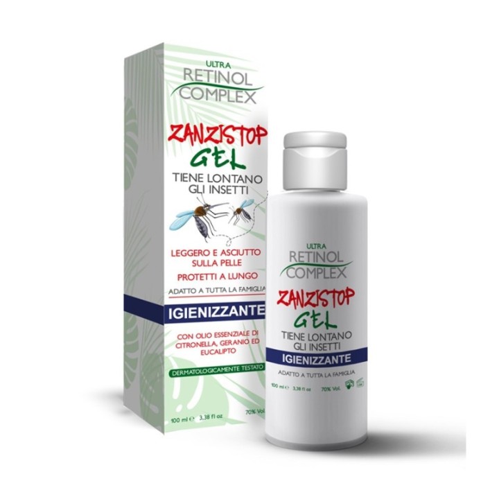 Gel Igienizzante ZANZISTOP Anti-Insetti Igienizzante [Retinol Complex]