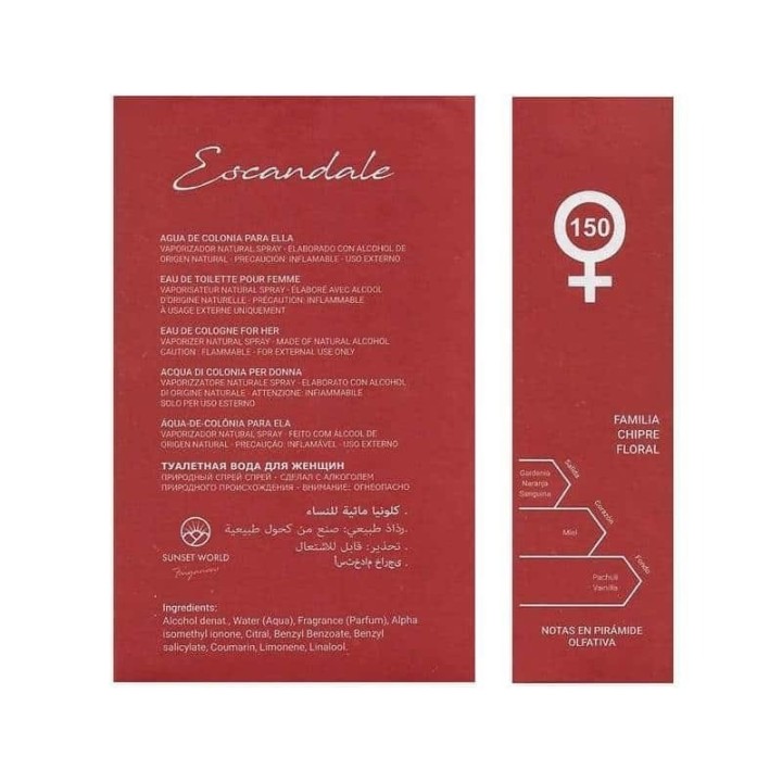 ESCANDALE pour Femme | Ispirato a Scandal [Jean Paul Gaultier]