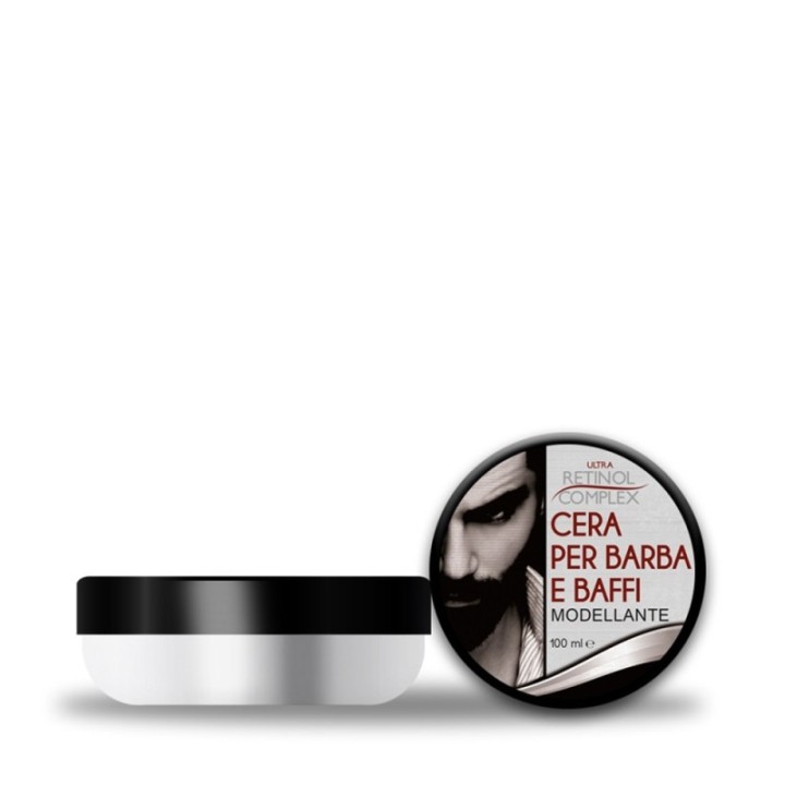 Cera Modellante-Ammorbidente Styling Barba E Baffi [Retinol Complex]