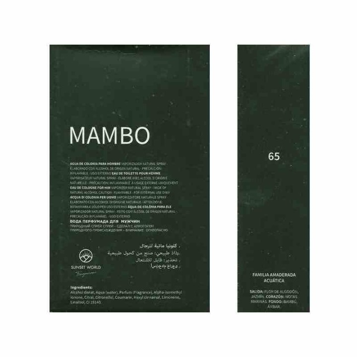 Sunset World MAMBO | Ispirato a Bambù [Adolfo Dominguez]
