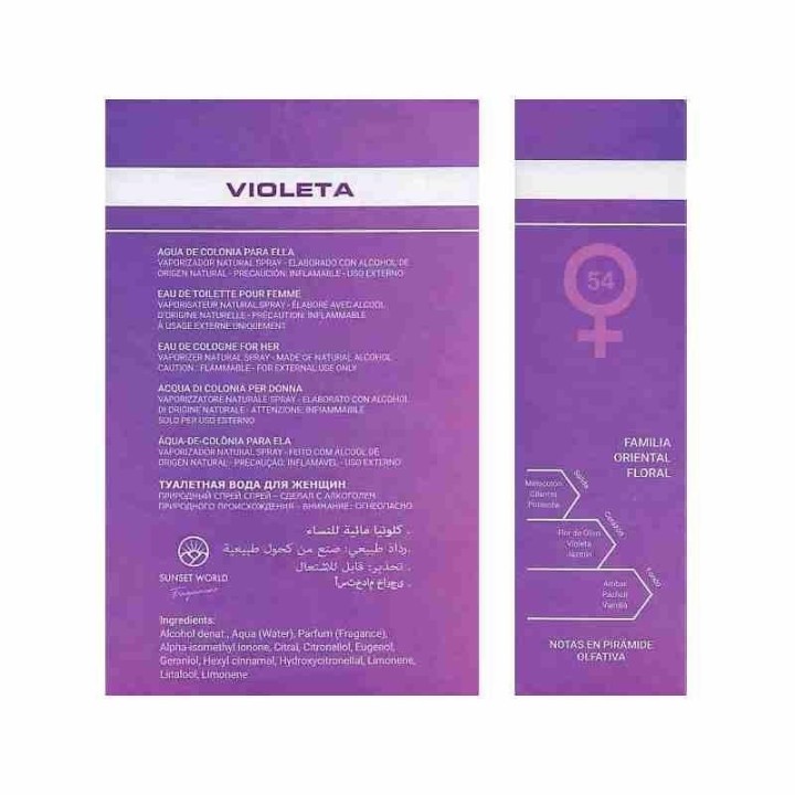 VIOLETA pour Elle | Ispirato a Ultraviolet [Paco Rabanne]