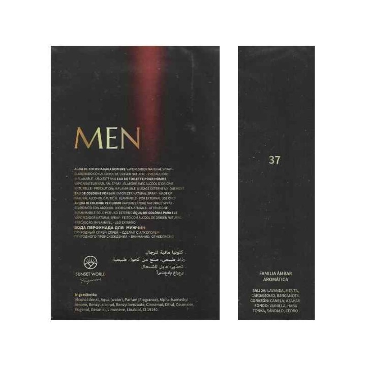 Sunset World MEN | Ispirato a Le Male [Jean Paul Gaultier]