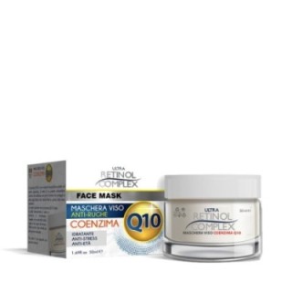 Maschera Viso COENZIMA Q10 Antirughe-Rigenerante [Retinol Complex]