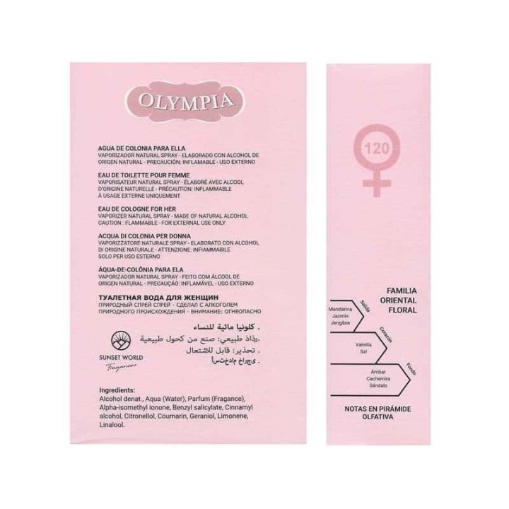 Profumo Equivalente Olympéa Rabanne | Sunset World Olympia