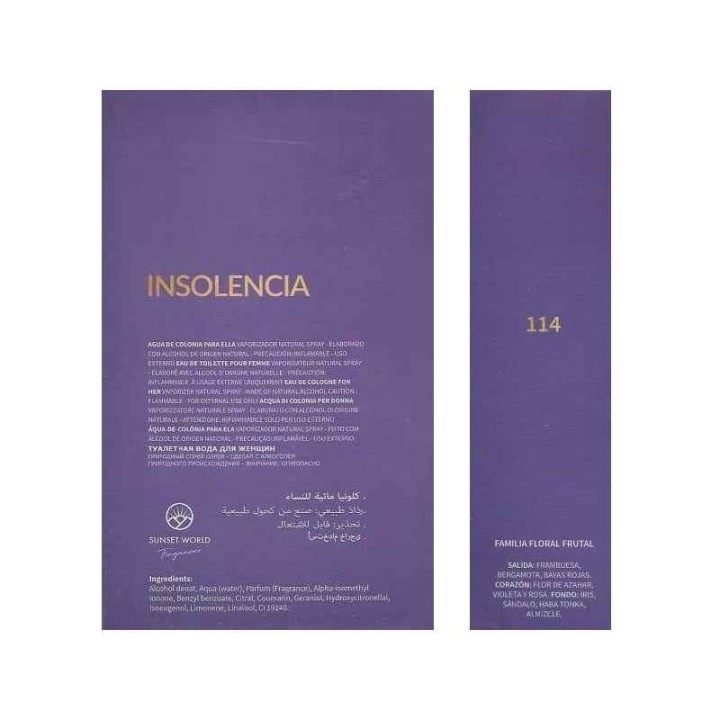 Sunset World Insolencia | DNA Olfattivo Insolence [GUERLAIN]