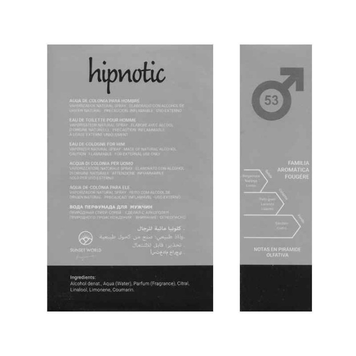 Sunset World HIPNOTIC | ispirato a Hypnose p/Homme [Lancôme]