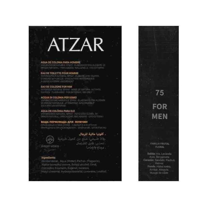 Atzar Homme | Equivalente Ispirato ad AZZARO Pour Homme